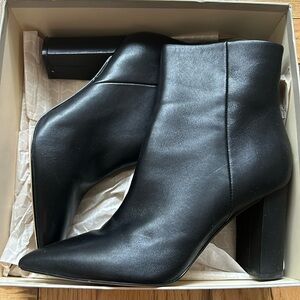 Marc Fisher pointed toe heeled booties